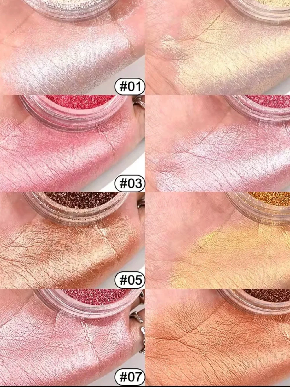 Pink Highlighter Powder – Radiant Pink Glow